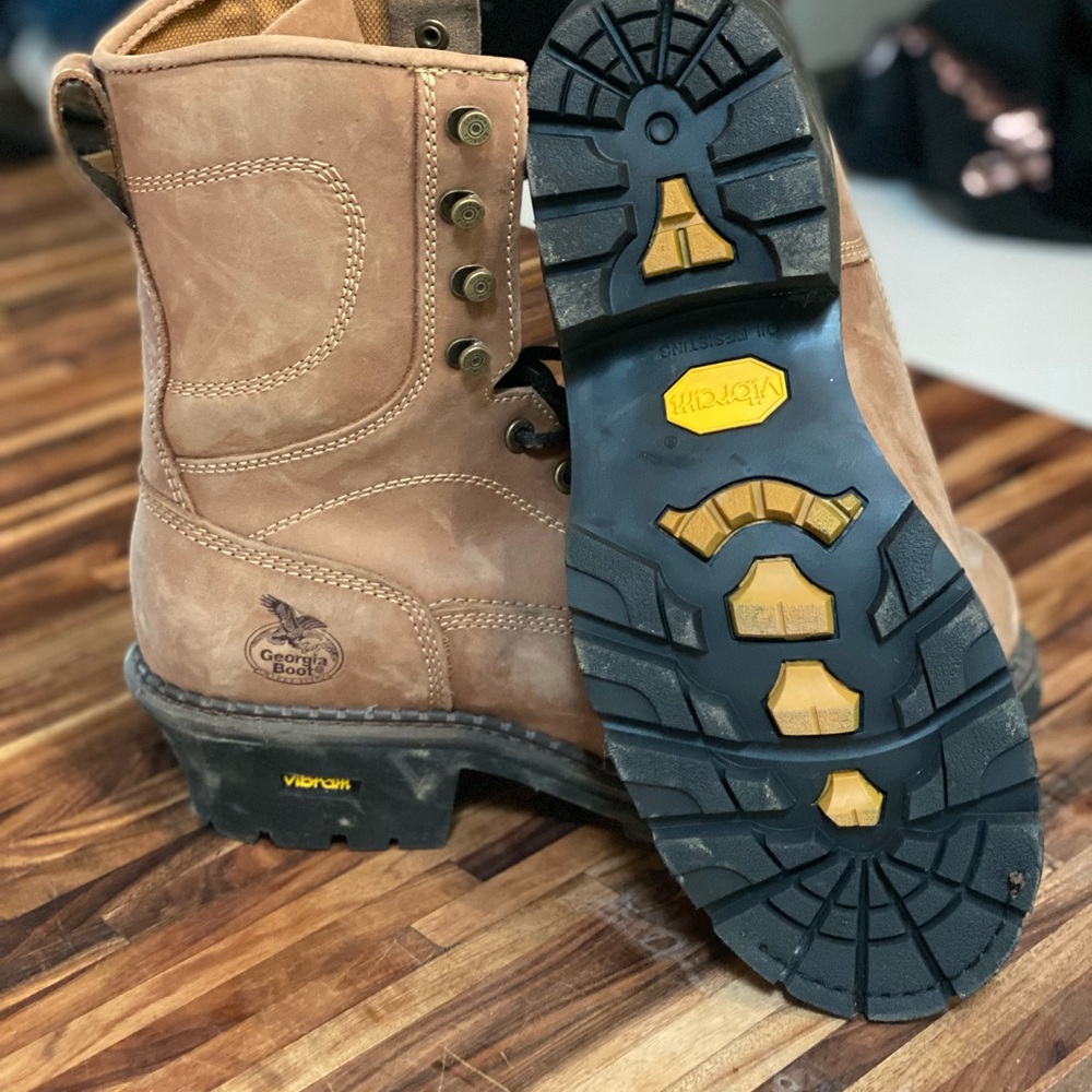 Men’s 9” CT Logger Comfort Care Boot-Georgia Boot.